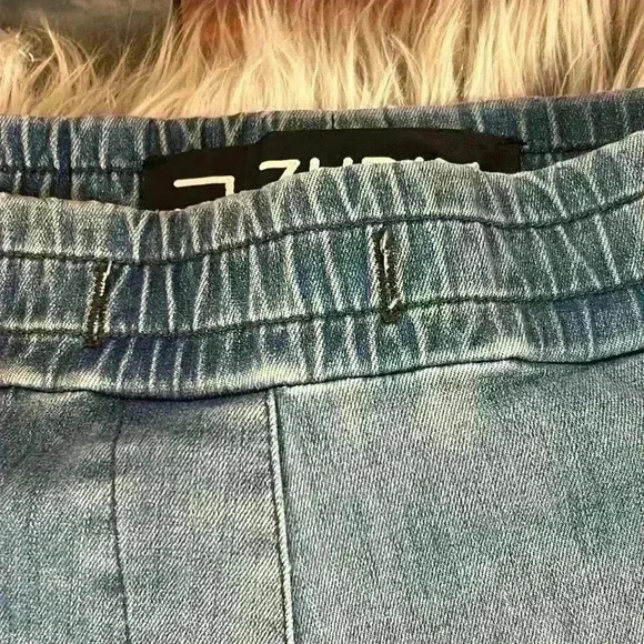 Zhrill RCJ Tekstil Fabia Jogger Jean Pants W/ Zipper Pockets, S - Picture 5 of 12